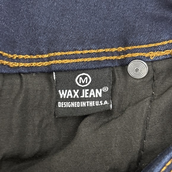Wax‎ Jeans Butt, I Love You Shorts Medium Dark Blue - Picture 7 of 8